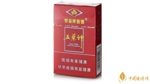 2022最新双喜五叶神香烟价格
